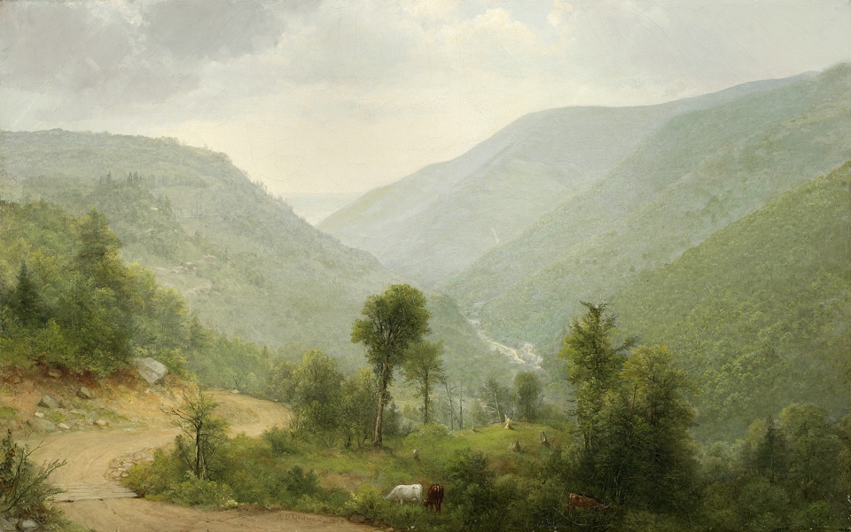 the poetry of nature hudson river school landscapes from the new york historical society