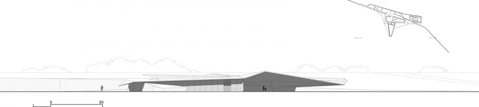 visitors center at the archaeological site of empuries by fuses viader arquitectes 1