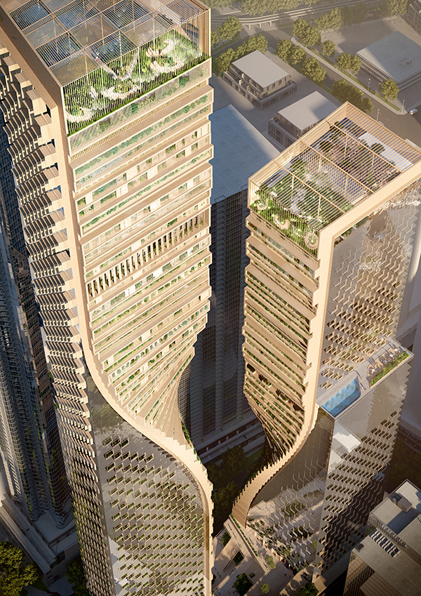 UNStudios design wins Southbank by Beulah competition 1