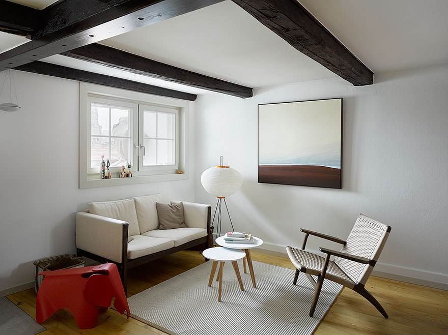 house in old town fribourg by boegli kramp architekten