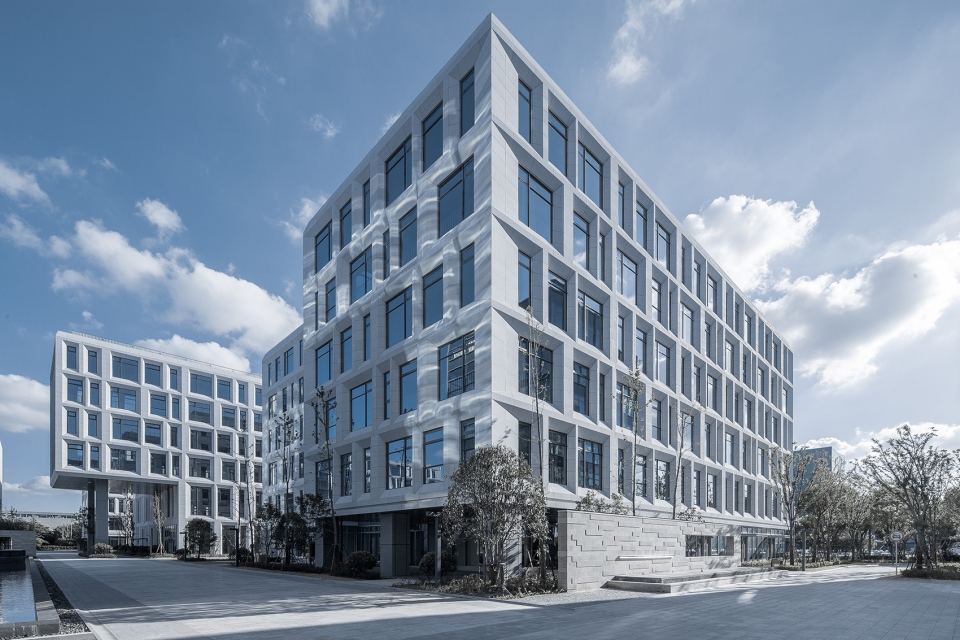 shanghai waigaoqiaono 1 free trade area industrial park china by deshin architecture planning