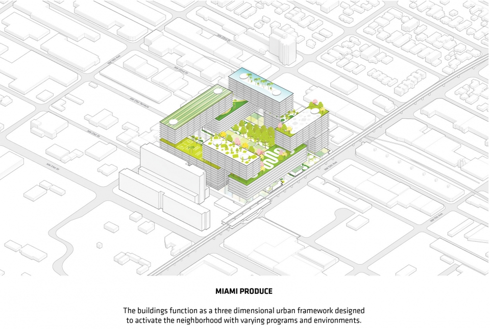 Miami Produce Centre by BIG