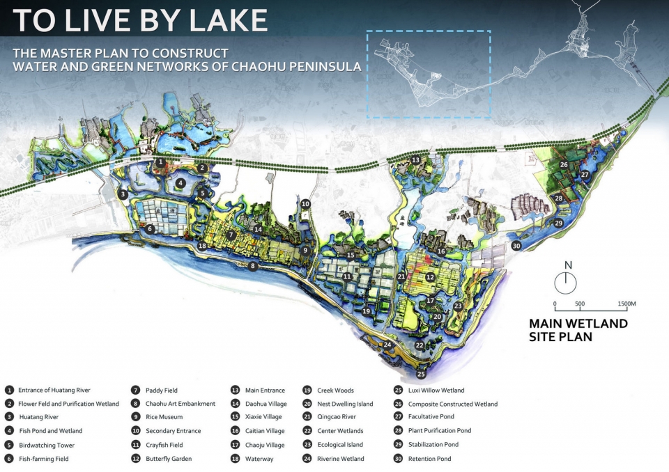 main wetland siteplan
