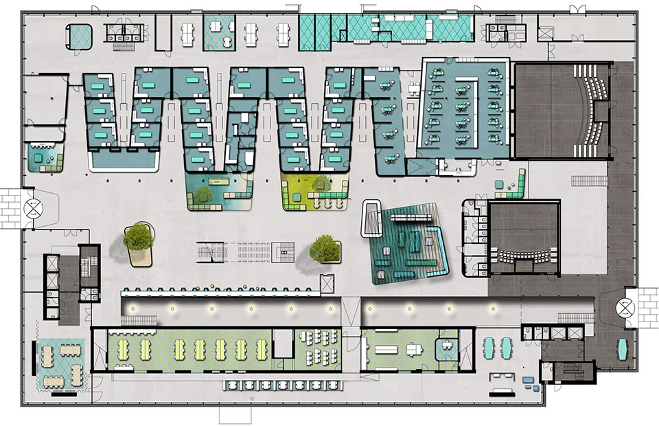 Renovation of the Dental Sciences Building of Radboud University by Inbo