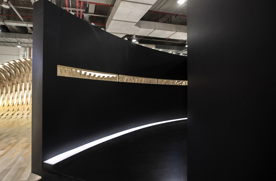 Two Showrooms for Wood flooring brand China by TOWOdesign