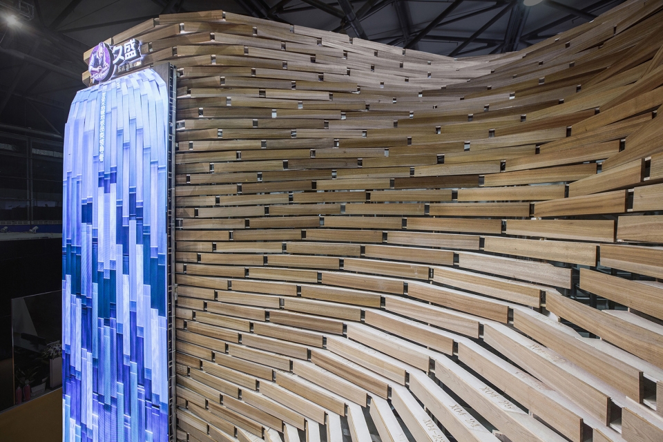 Two Showrooms for Wood flooring brand China by TOWOdesign