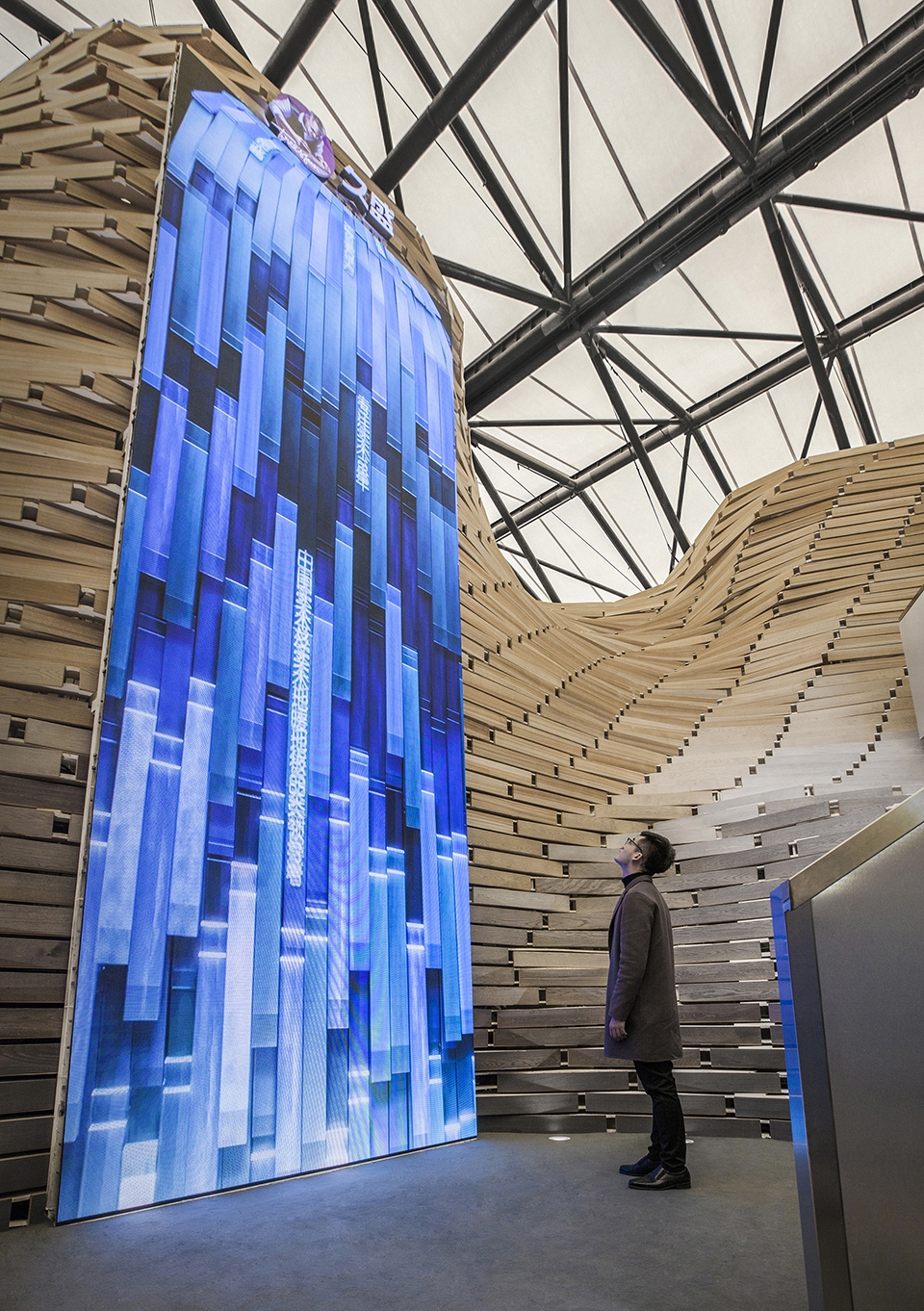 Two Showrooms for Wood flooring brand China by TOWOdesign