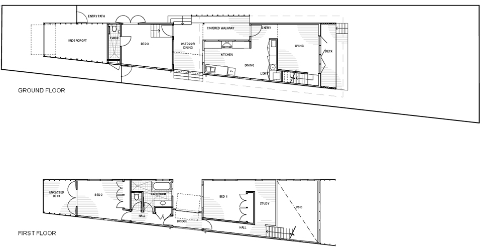 Two Pavilion House by Toussaint and Volz