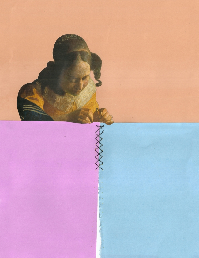 Handmade collage Fitacola
