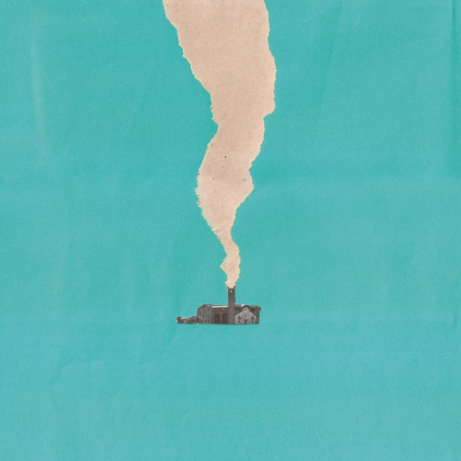 Handmade collage Fitacola
