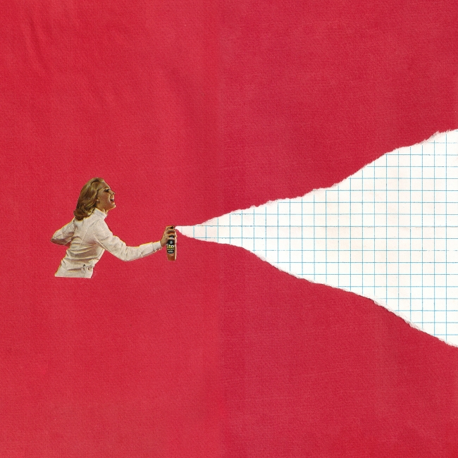 Handmade collage Fitacola