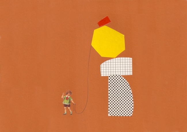 Handmade collage Fitacola