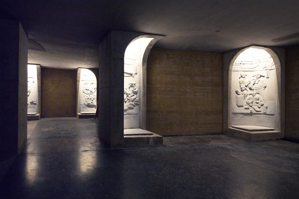 wang jing memorial hall by dna design and architecture studio