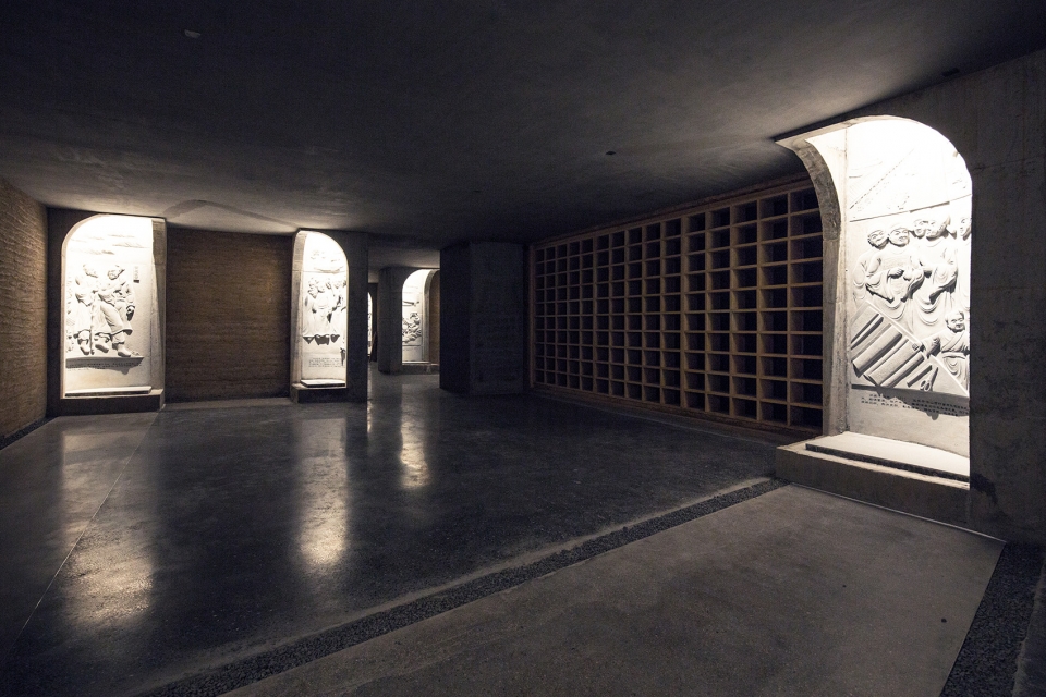 wang jing memorial hall by dna design and architecture studio