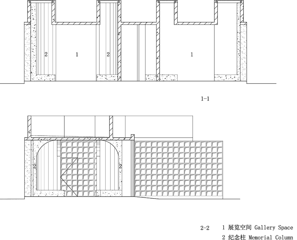 wang jing memorial hall by dna design and architecture studio