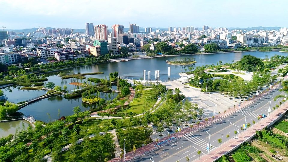 Qinjiang Riverside Wetland Park Guang dong by Palm Design