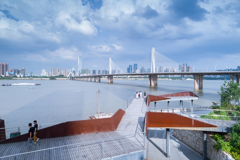Changsha Xiang River West Bank Commercial Tourism Landscape Zone China by GVL