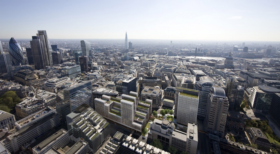 London Wall Place England by Make Architects