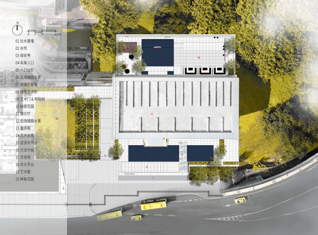 Vanke Notes on landscape construction of the Urban Arts Center China by Y.an studio