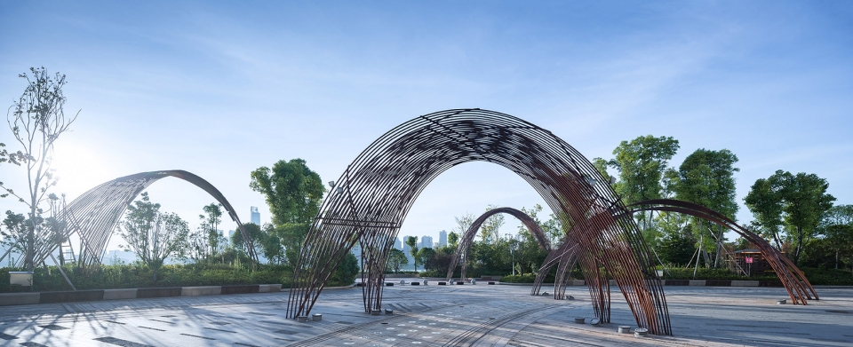 Changsha Xiang River West Bank Commercial Tourism Landscape Zone China by GVL