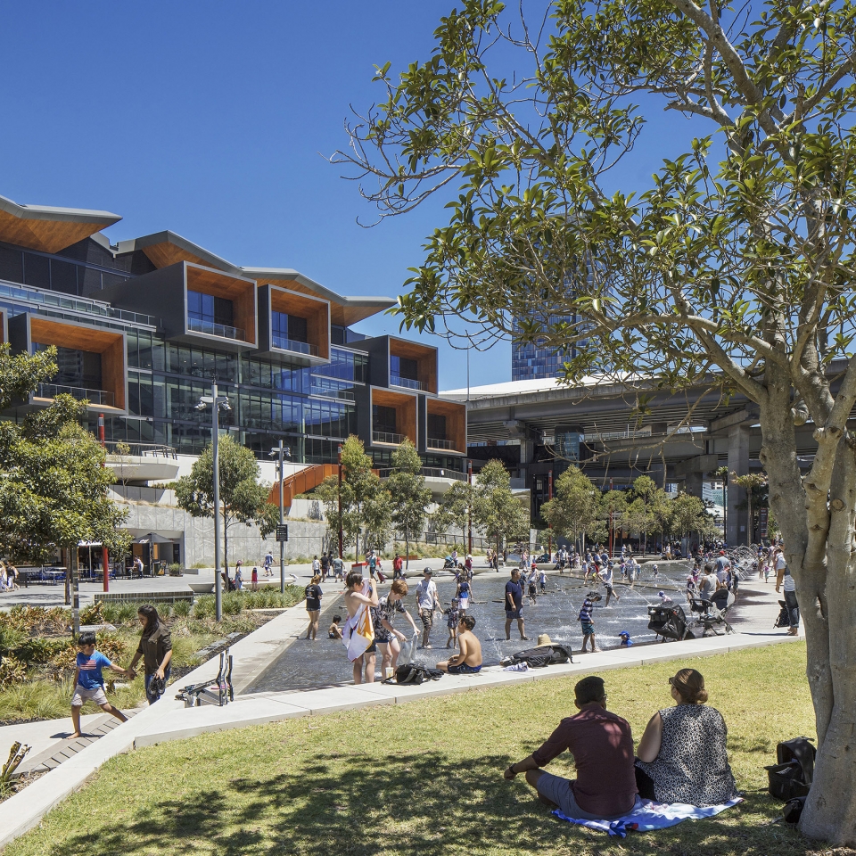 Darling Harbour Public Realm Sydney by HASSELL