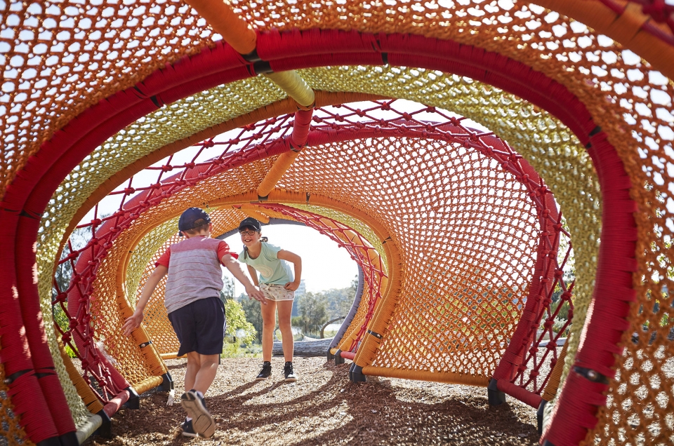 Stadium Park Chevron Parkland Australia by HASSELL