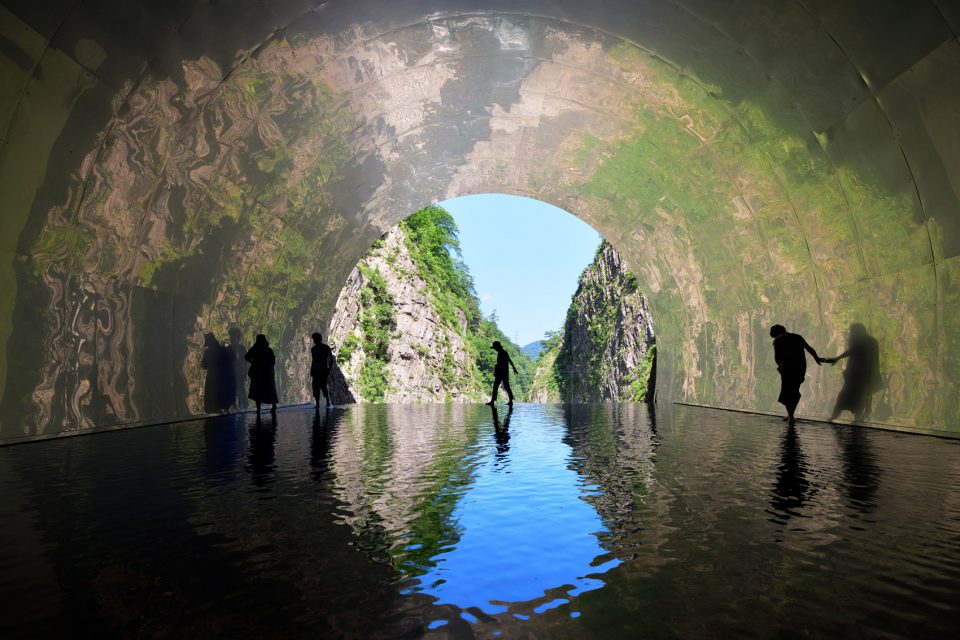 MAD Echigo Tsumari Tunnel of Light Live Cave by Nacasa Partners Inc.