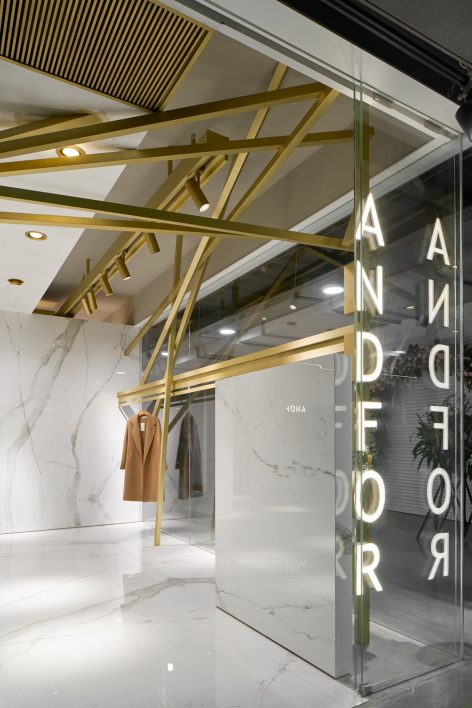 ANDFOR apparel storeChina by YEBIN DESIGN