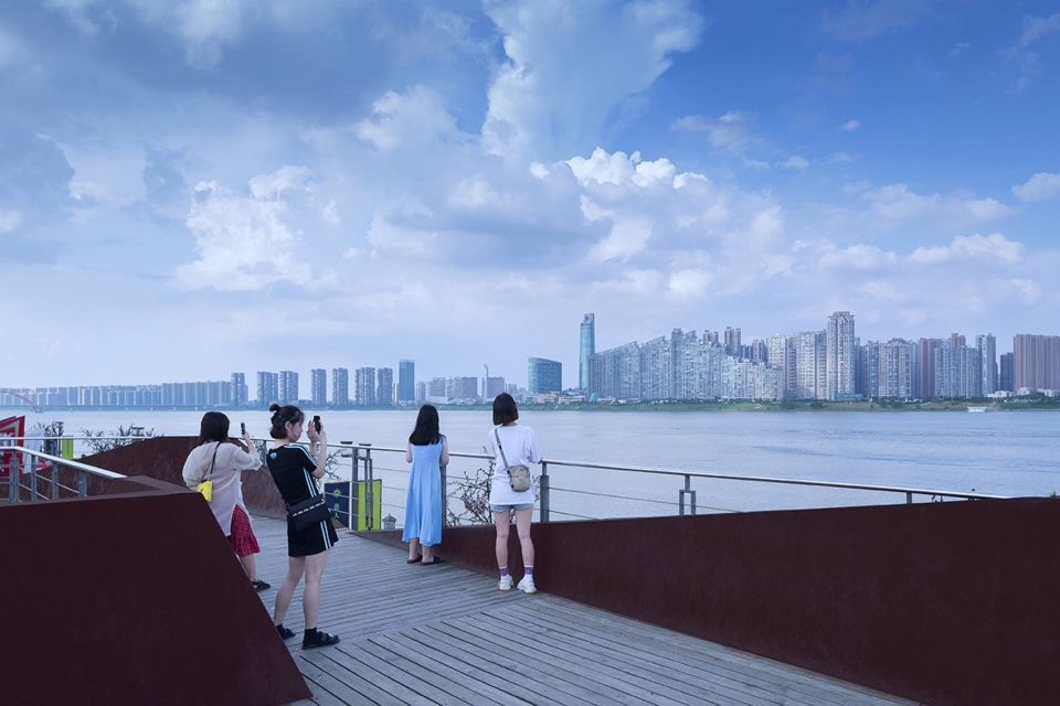 Changsha Xiang River West Bank Commercial Tourism Landscape Zone China by GVL