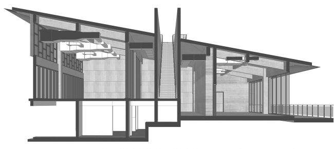 Tingrui Town The culture reception hall in Doushanyi China by UAO