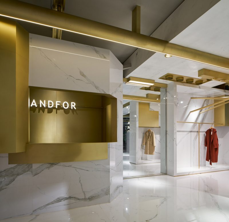 ANDFOR apparel storeChina by YEBIN DESIGN