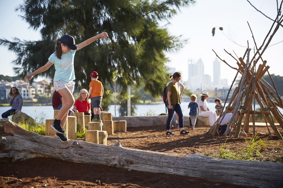 Stadium Park Chevron Parkland Australia by HASSELL