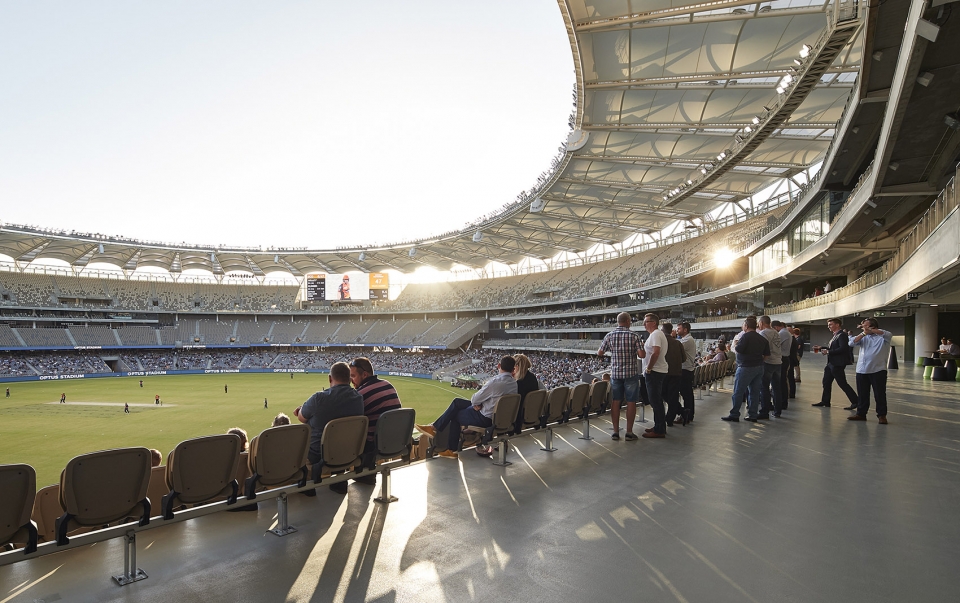 Stadium Park Chevron Parkland Australia by HASSELL