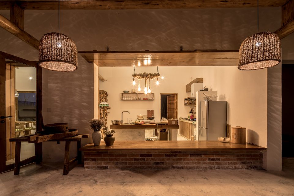 Tea time courtyard China by Shall design