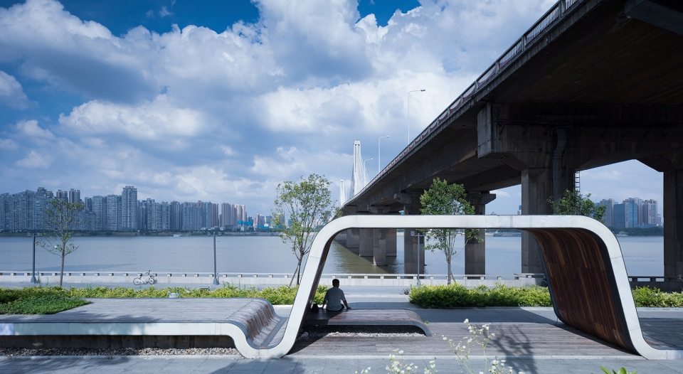Changsha Xiang River West Bank Commercial Tourism Landscape Zone China by GVL