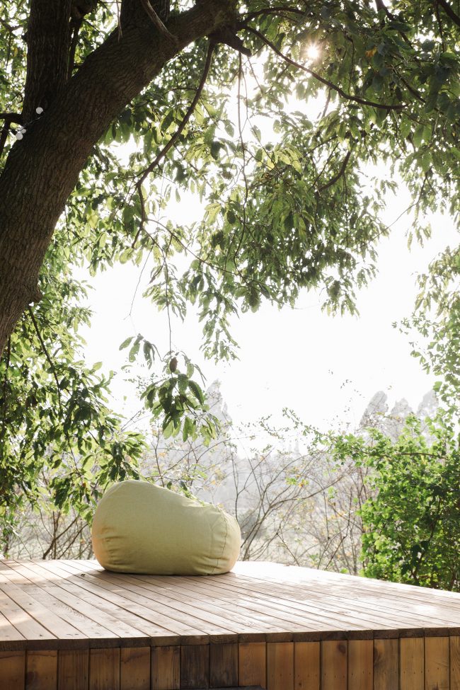 Tea time courtyard China by Shall design