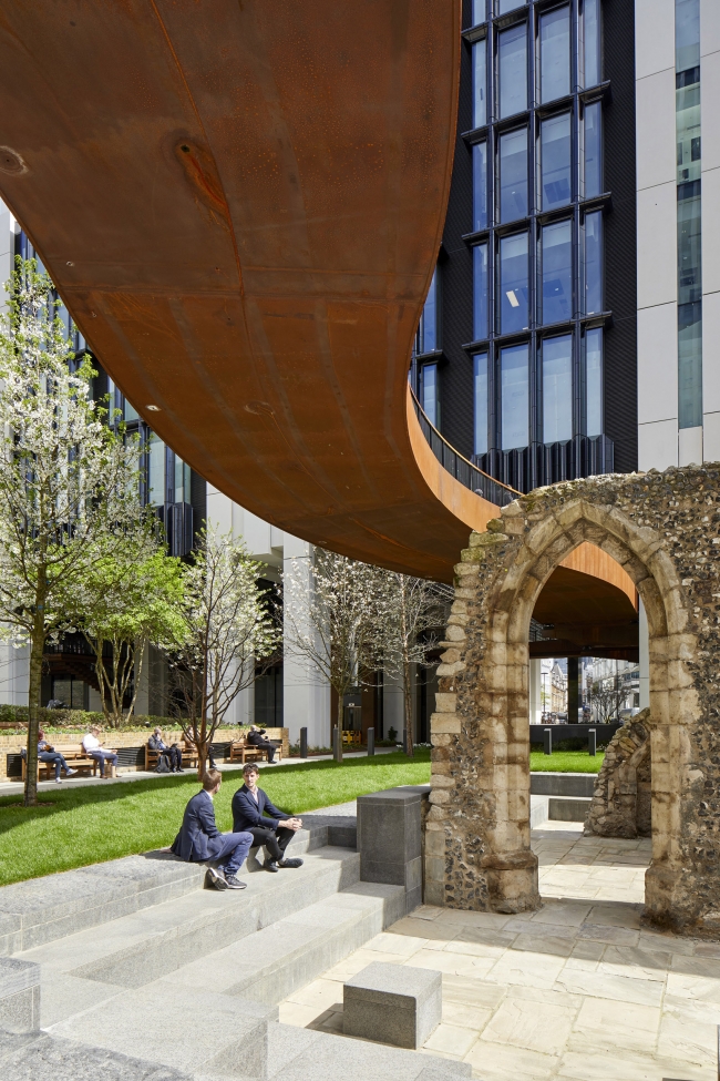 London Wall Place England by Make Architects