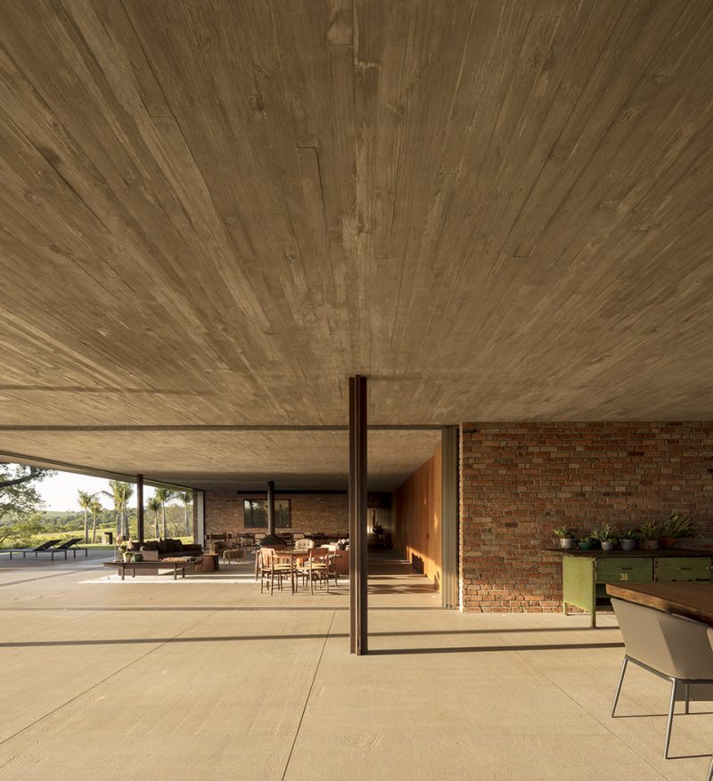 Planar house Brazil by Studio mk27
