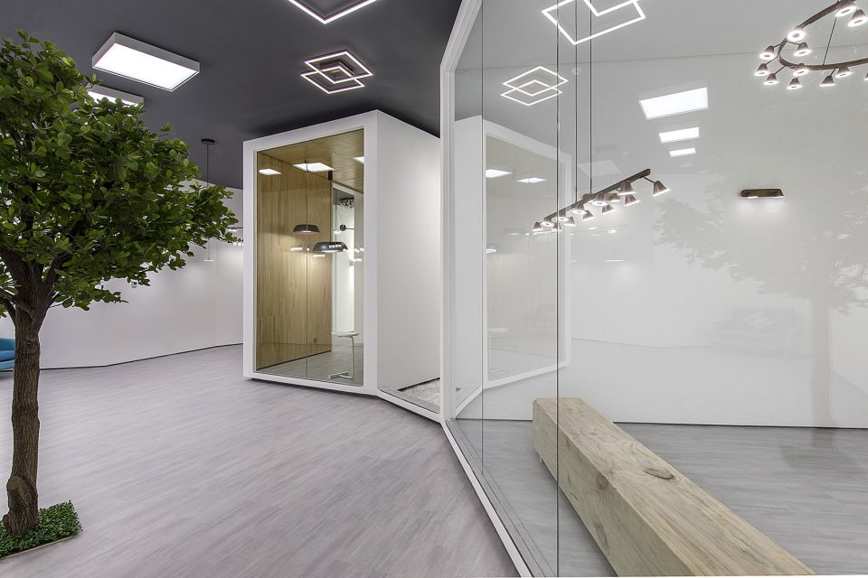 Lighting showrooms