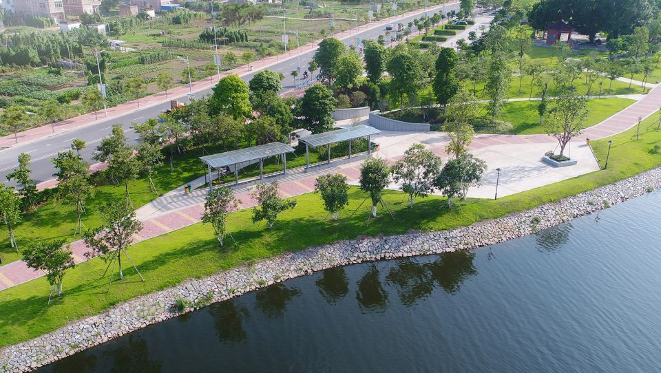 Qinjiang Riverside Wetland Park Guang dong by Palm Design