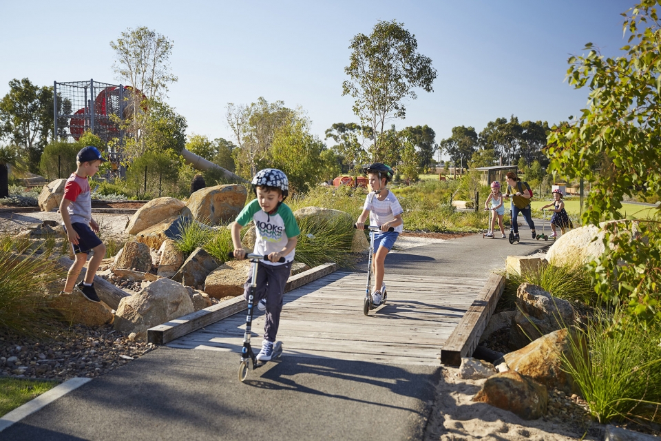 Stadium Park Chevron Parkland Australia by HASSELL