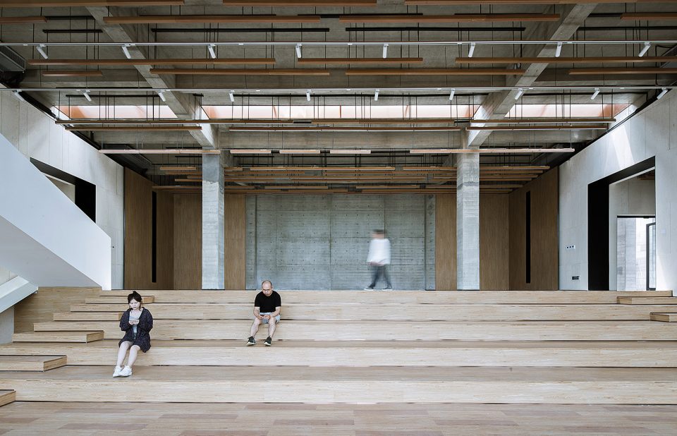 Tingrui Town The culture reception hall in Doushanyi China by UAO