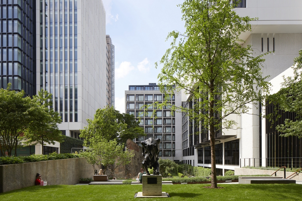 London Wall Place England by Make Architects