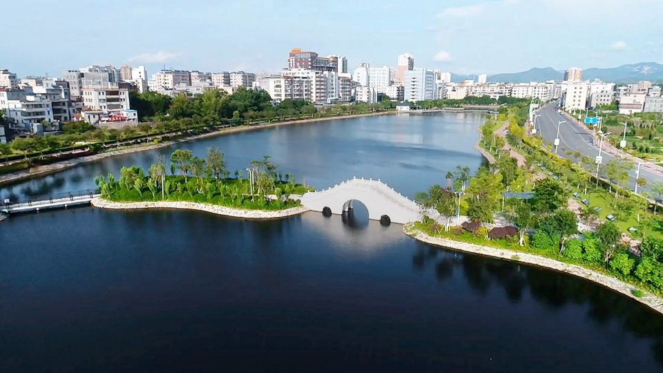 Qinjiang Riverside Wetland Park Guang dong by Palm Design