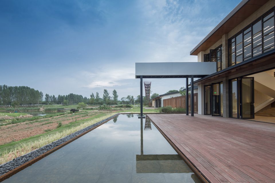 Tingrui Town The culture reception hall in Doushanyi China by UAO