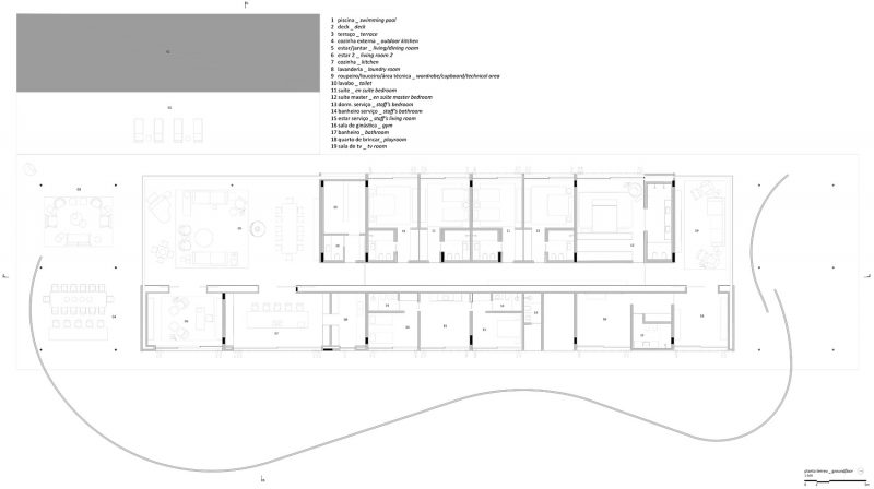 Planar house Brazil by Studio mk27