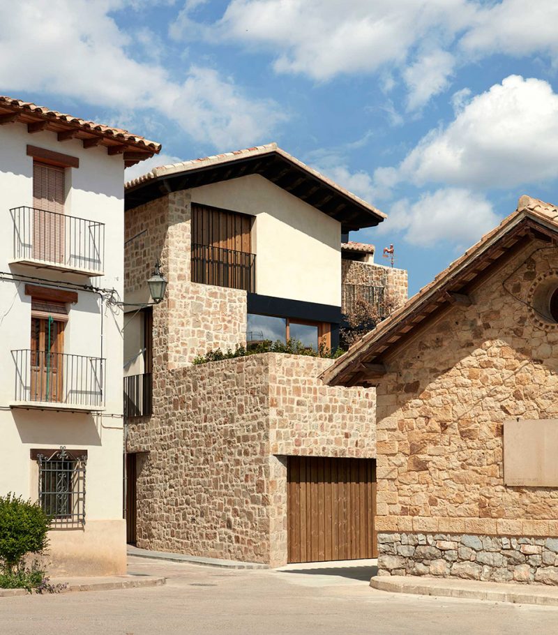 HOUSE IN RUBIELOS DE MORA Spain by Ramon Esteve Estudio