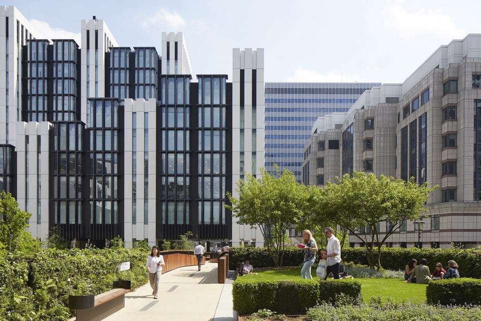 London Wall Place England by Make Architects