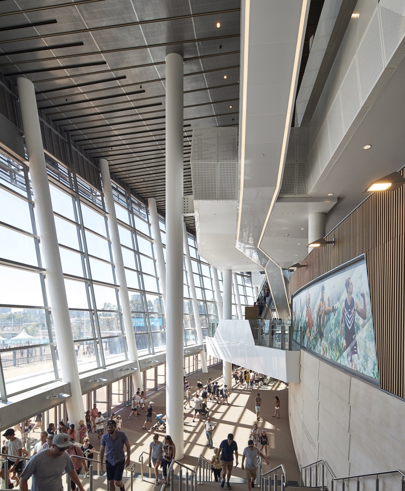 Stadium Park Chevron Parkland Australia by HASSELL