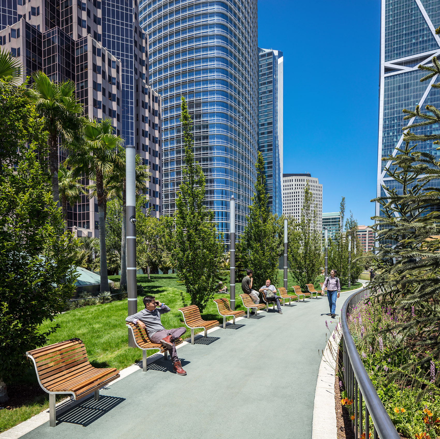 SALESFORCE TRANSIT CENTER, U.S.A By PELLI CLARKE PELLI ARCHITECTS - 谷德设计网